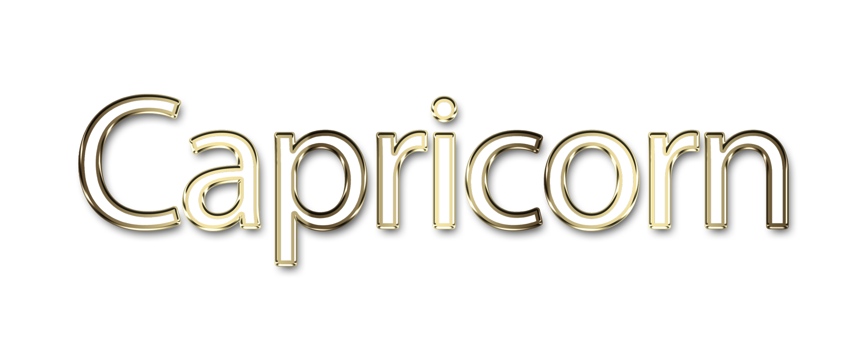 Capricorn png, word Capricorn png, Capricorn word png, Capricorn text png, Capricorn letters png, Capricorn word art typography PNG images, transparent png